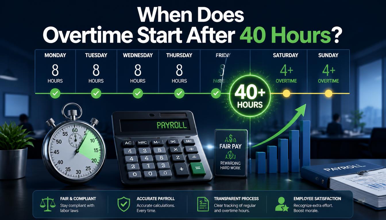 When Does Overtime Start After 40 Hours?